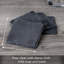 Thirstystone Natural Grey Slate Coaster Set