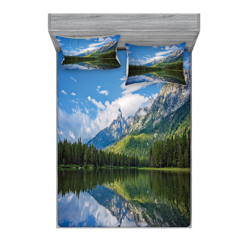 Microfiber Sheet Set, Full Sheet Set with Fitted Sheet