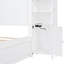 Grand lit avec amplement d'espace de rangement et prises de courant encastrées - 4 tablettes de rangement intégrées-1965771663-1965771656
