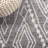 Wegate Moroccan Style Diamond Gray/Ivory Rug-1115723543