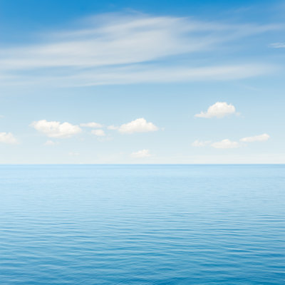 Blue Sea - Wrapped Canvas Print