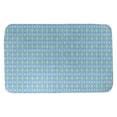 Tapis pour salle de bain diamants Leffel