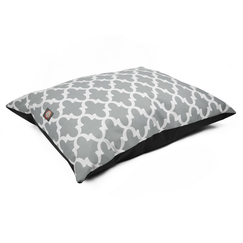 Oreiller Trellis, Moyen (l 35 po x P 28 po x H 7 po), Gris