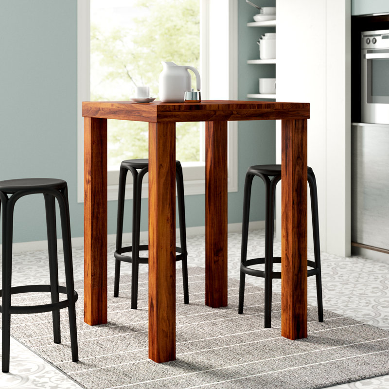 Solid Wood Base Dining Table