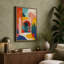Moroccan Courtyard Modern - Wrapped Canvas-1928504420-1928504417