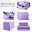 Ensemble de lit édredon mauve toutes saisons (ensemble de 8)-117013892-117013890