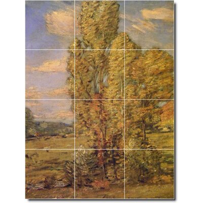 18"" x 24"" Ceramic Painting Decorative Mural Tile 6"" x 6 -  Picture-Tiles.com, W04140-M