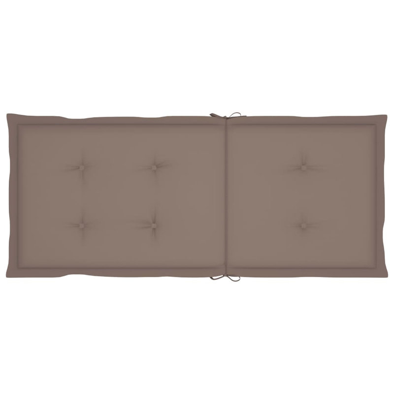 Coussin de siège / dossier d'extérieur, Taupe