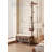 Solid Wood Deer Shoe Bench With Coat Rack, Entryway Seating Stool For Home, Multi-Functional Shoe Storage And Hallway Furniture
