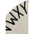 ABC Round Hand Woven Cotton Rug
