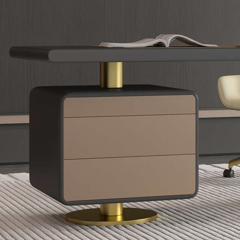 Bureau à surface peinte ultrabrillante