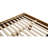 Fireside Lodge Cedar Log Traditional Platform Bed - Cal King - Coffee-1097541383-1097541400