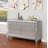 Eltra 7 Drawer 57.6" W Dresser in Metallic Mercury