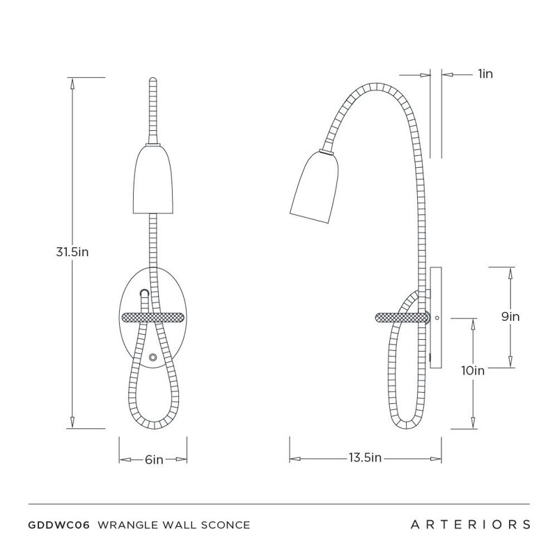 Wrangle Wall Sconce