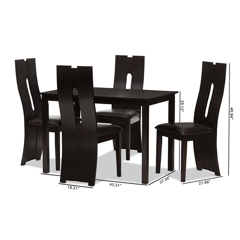 4 - Person Four Leg Dining Set