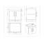 Ensemble de meuble-lavabo simple 24 po 24 po-71026283