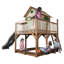 Liam AXI 377cm W x 255cm D Outdoor Hemlock Wood Luxury Playhouse-1040563047