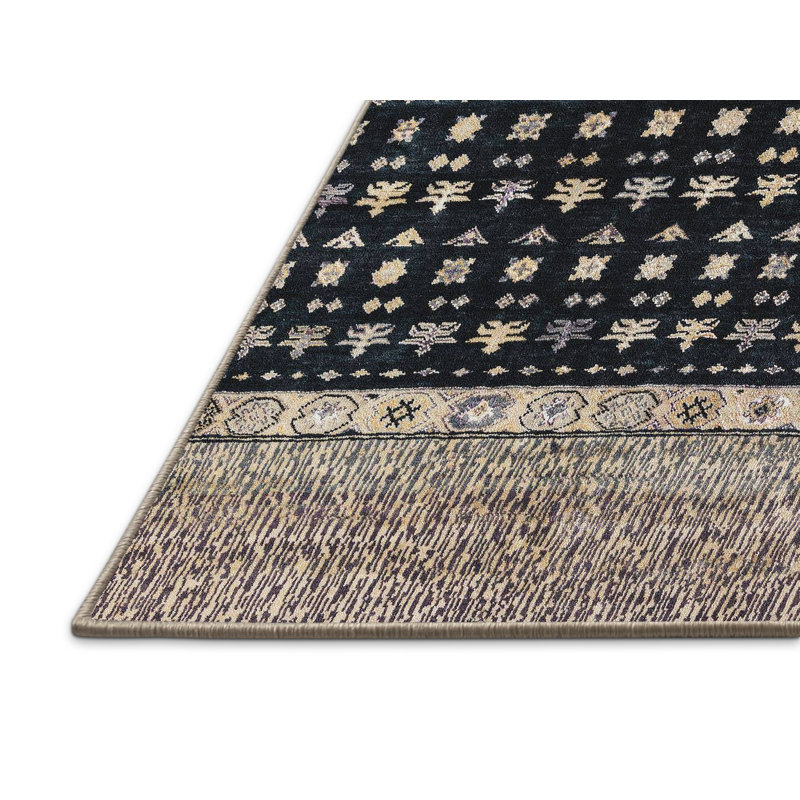 Tapis abstrait moderne 4483, Tapis de couloir 2 pi x 5 pi