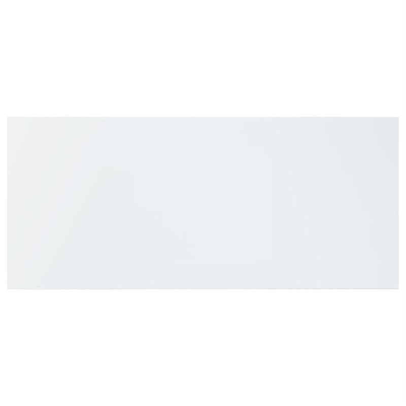 Tablettes flottantes étagères murales, Blanc très luisant, H 0,6 po x l 39,4 po x P 19,7 po
