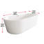 Baignoire de trempage 71 "x 31" Jakeil-108229815