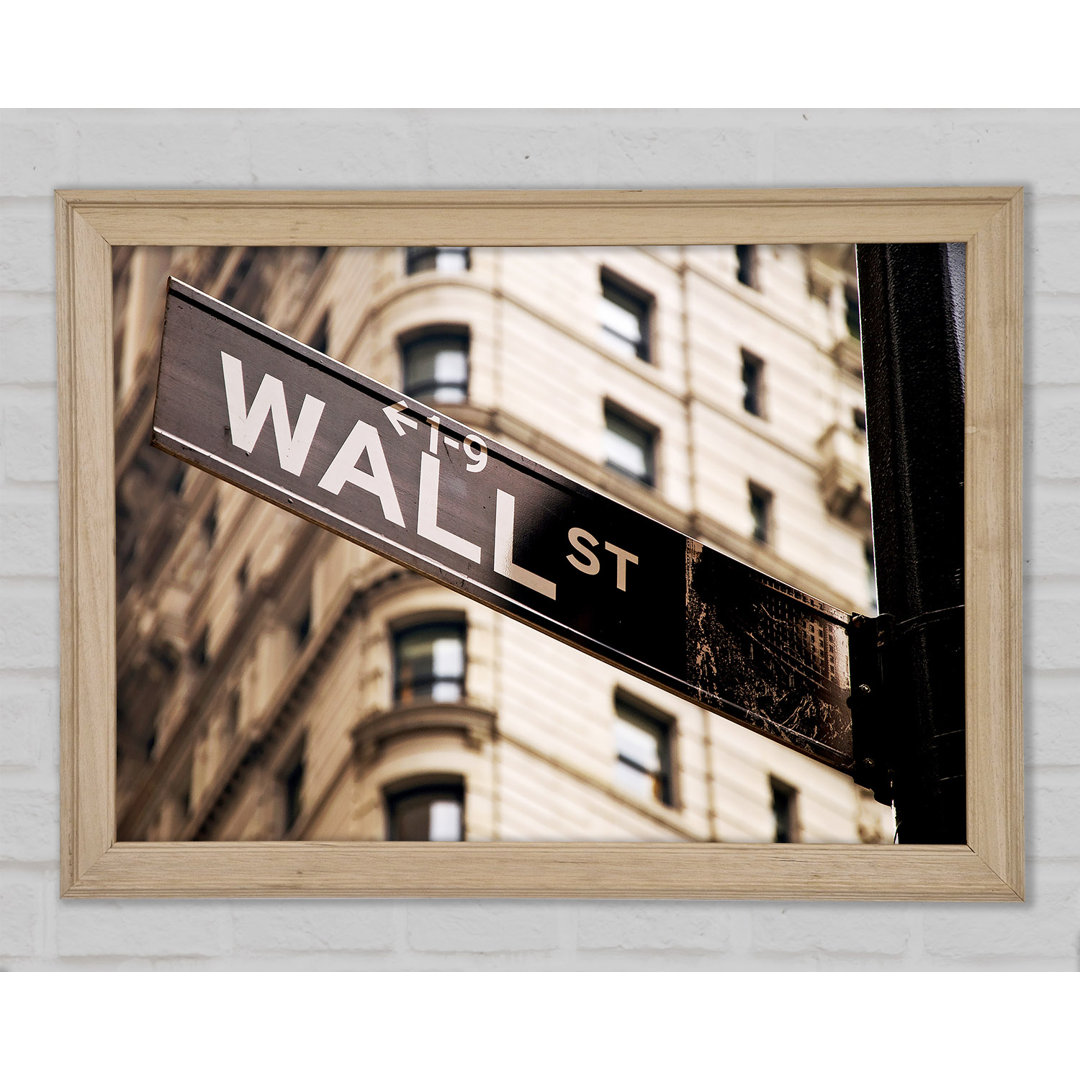 Wall Street - Drucken