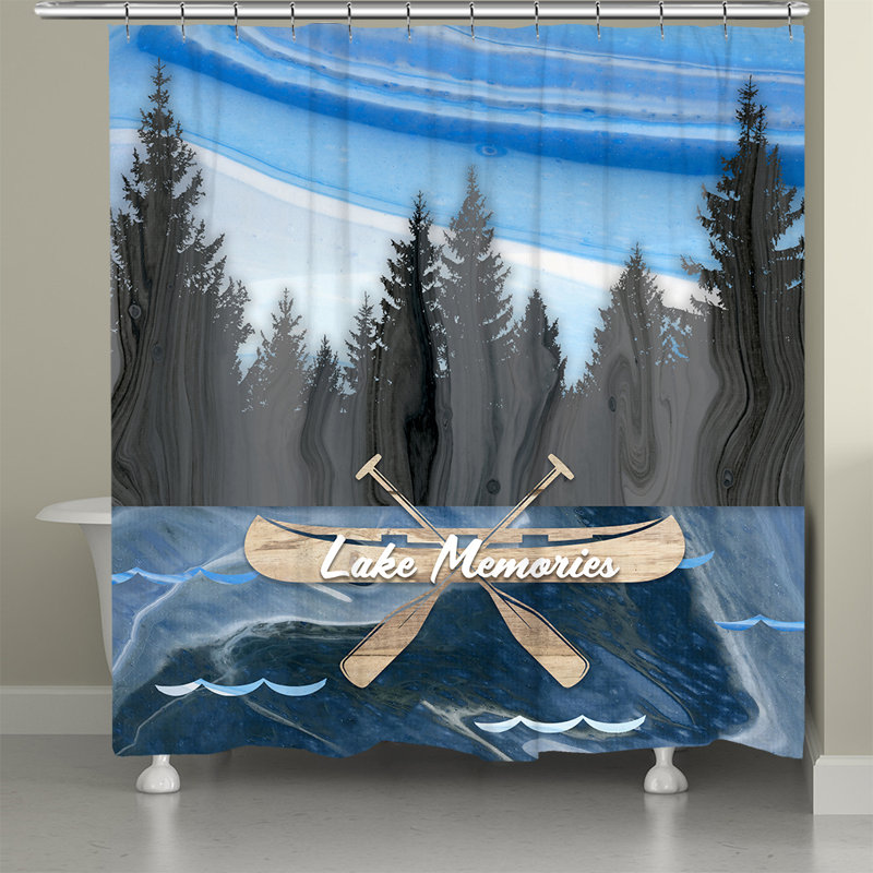 Rideau de douche mairega Lake Memories