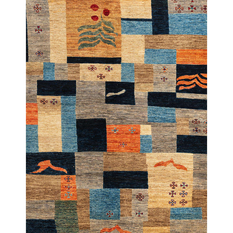 Tapis abstrait moderne 4276, Rectangle 7 pi x 10 pi
