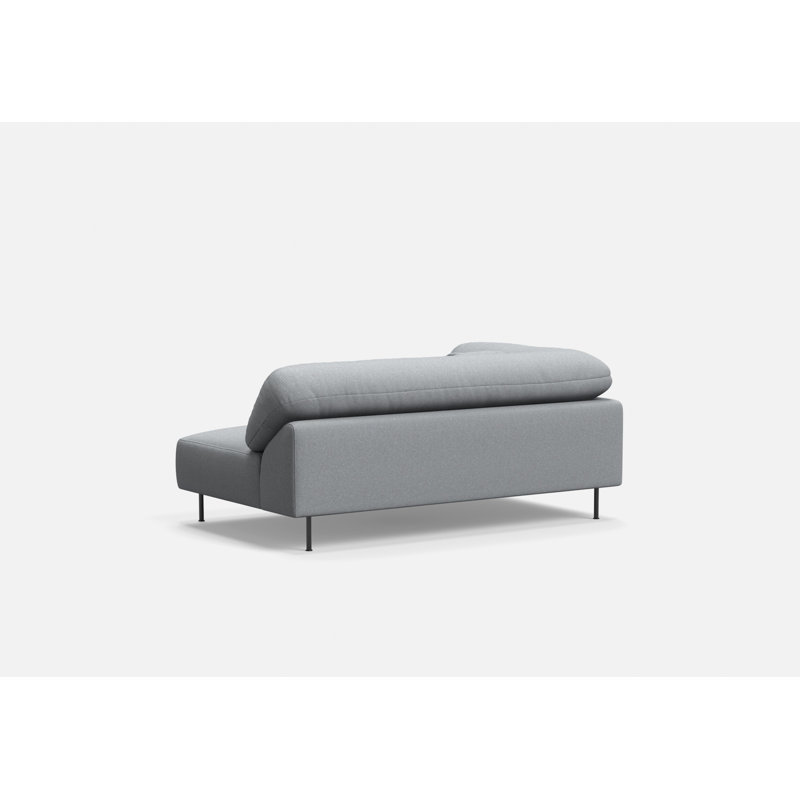 Collar Open End Right (Arm Left), Right Hand Facing, Polyester, Light Gray