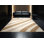 Tapis moelleux moelleux moelleux et rayé beige de style américain Americana