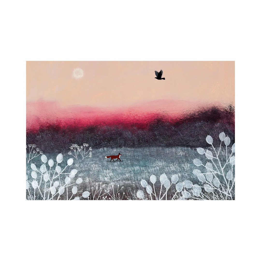 Dawn Frost by Jo Grundy - Wrapped Canvas Gallery-Wrapped Canvas Giclée