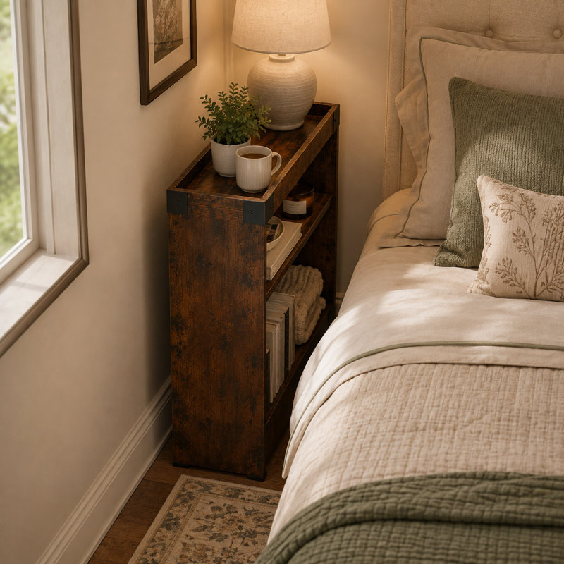 Table d'appoint Farmhouse, Rustic Brown