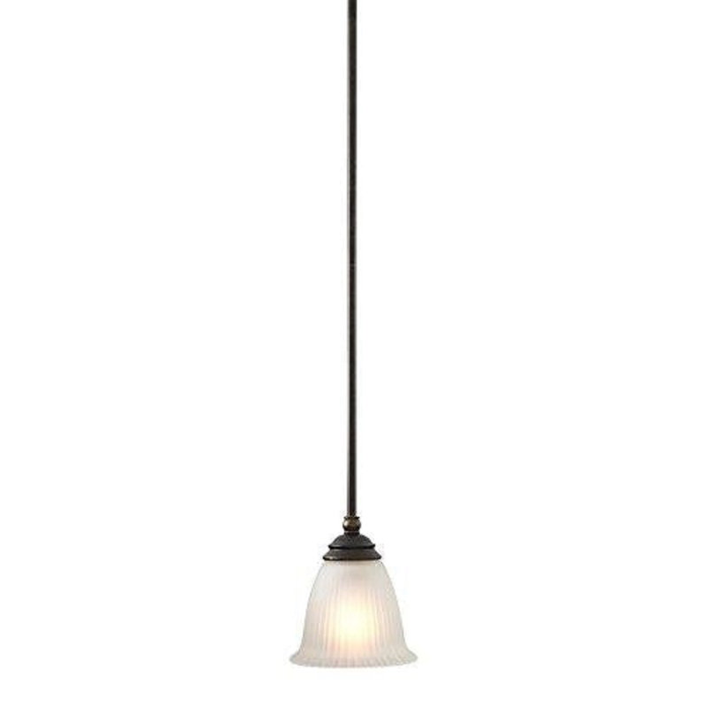 Mini-luminaire Red Barrel Studio® Renovations avec verre gravé
