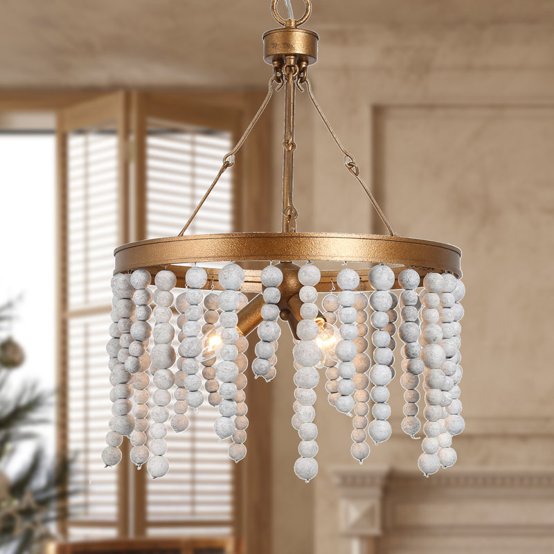 Plafonnier semi-encastré 3 lumières Boho