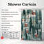 Xmas Town - Rideau de douche Premium-742114241
