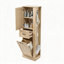 Grande armoire de rangement avec compartiment inclinable et tablettes réglables-132873069