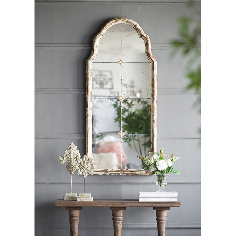 Stylish Wall Mirror With Decorative Window Look For Versatile Home Decor