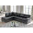 Weldon Mocha Microsuede Sectional-118265177
