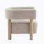 Fauteuil d'appoint rembourré Boucle-1776129176