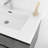 36" Wall-Mounted Single Bathroom Vanity With Integrated Resin Top-2073358267
