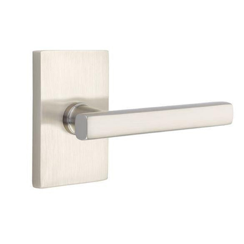 Privacy (Bed & Bath) Square Knob, Satin Nickel
