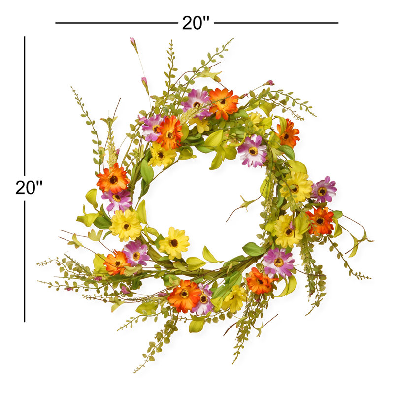 20" Floral Wreath