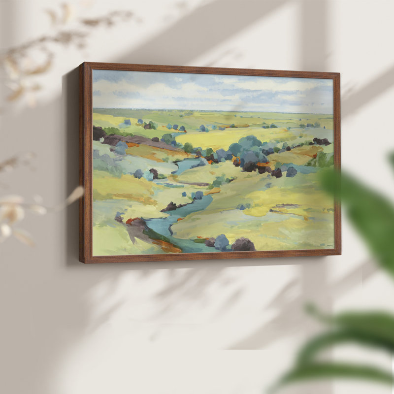 Idyll Sweep -Framed Print - Restickable