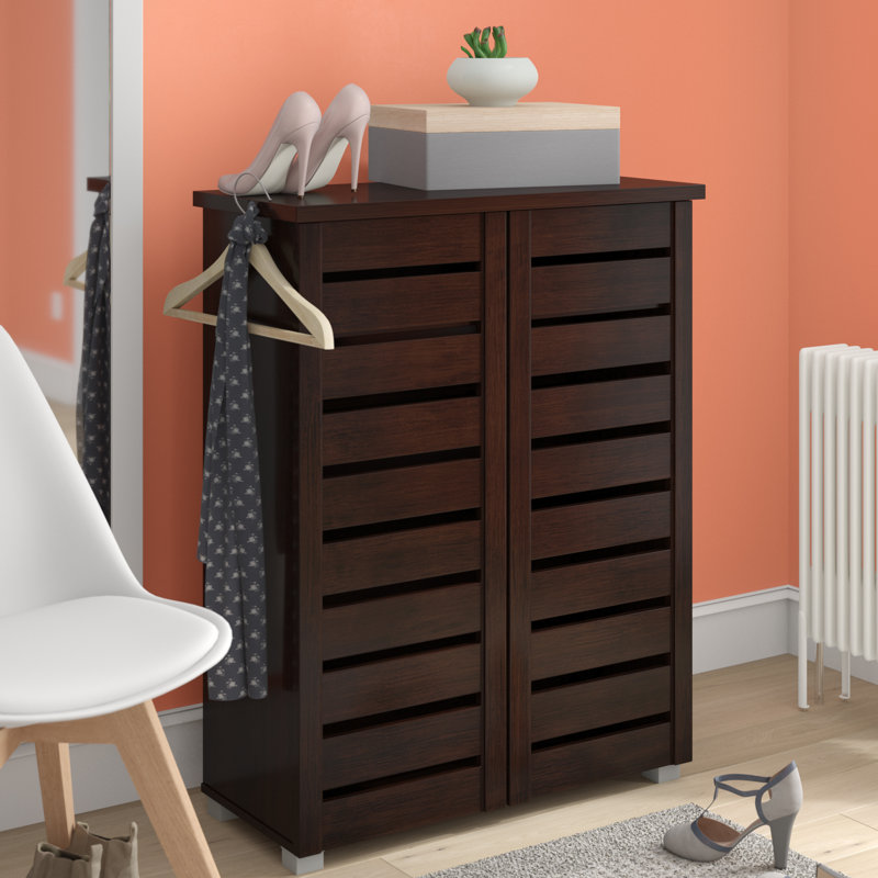 Bangerter 15 Pair Shoe Storage Cabinet