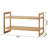 Lupe 12 Pair Stackable Shoe Rack