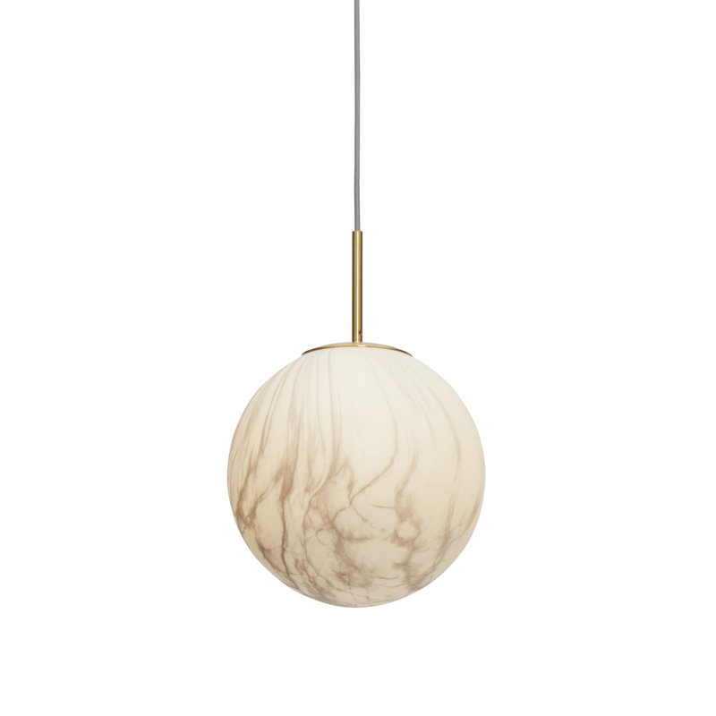 Glass Table Lamp, 33cm H x 33cm W x 43cm D