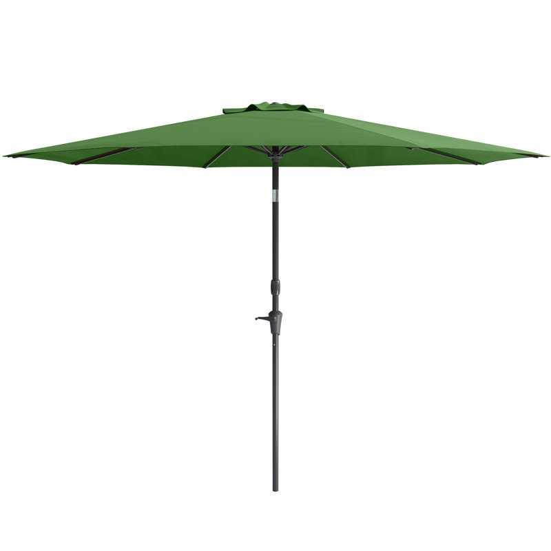Parasol de marché 9,8 pi Bryn, Vert forêt