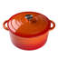 Living And Home Cast Iron Round Dutch Oven-123286305-123286304