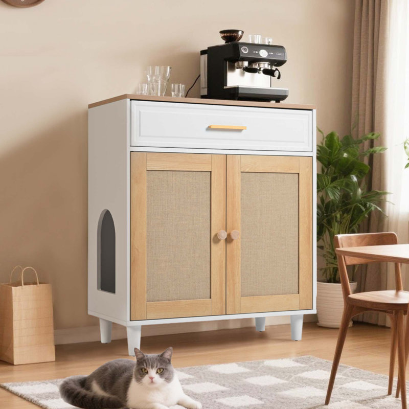 Table d'appoint moderne avec rangement Cat House
