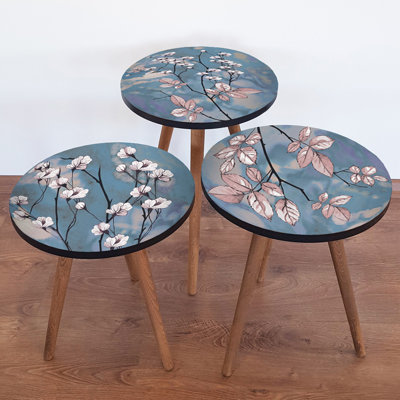 Tables gigognes 3 pieds Arceneaux