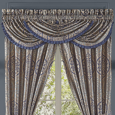 Botticelli Window Waterfall Valance